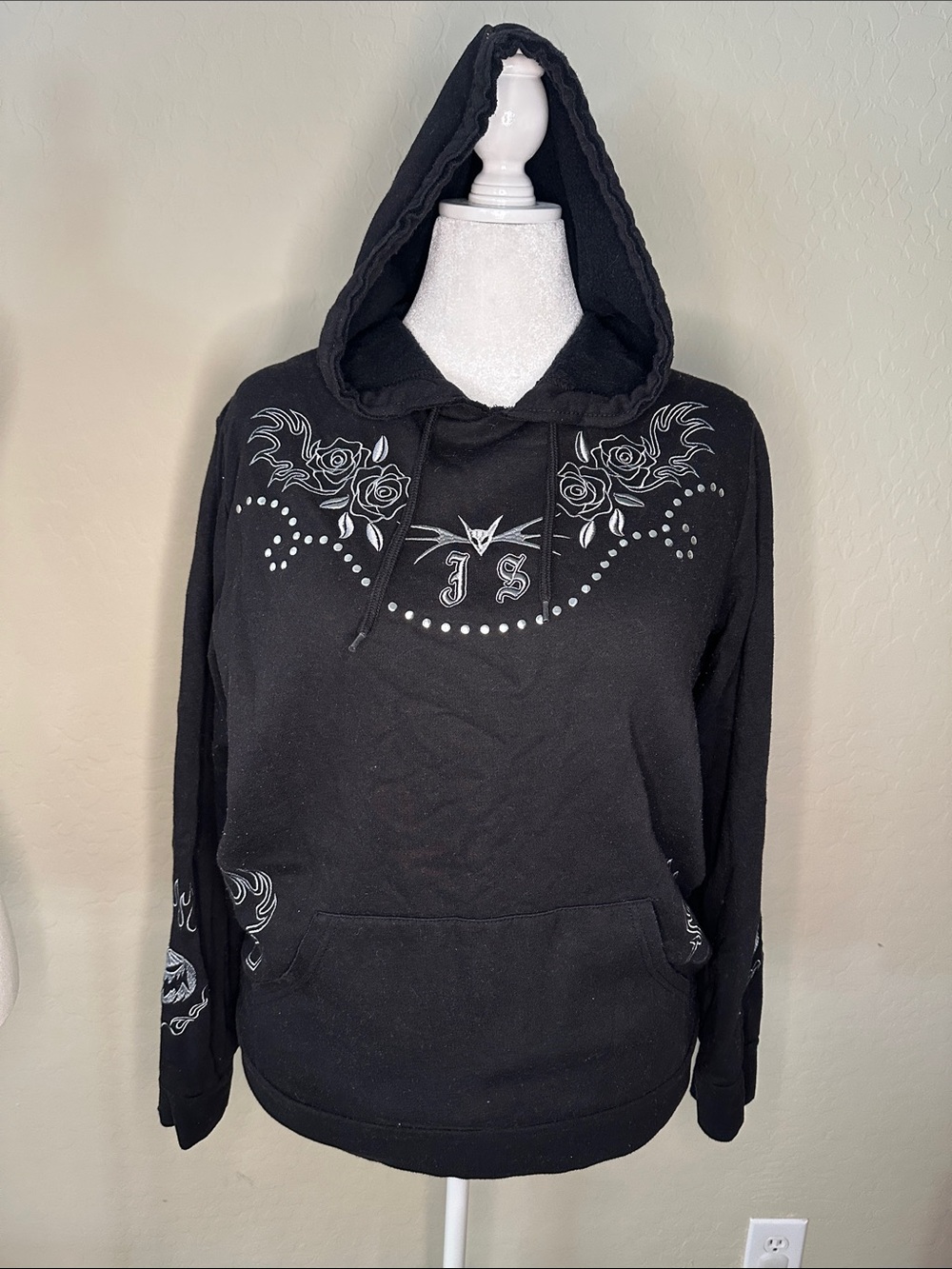 Embroidered Nightmare Before Christmas Sweatshirt